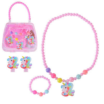 Набор украшений с сумочкой арт. AH068-1