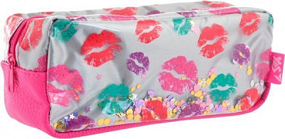 Пенал мягкий TP-08 Kissing YES розовый