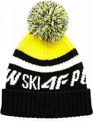 Шапка 4F HJZ20-JCAM007-72S OS лимонный