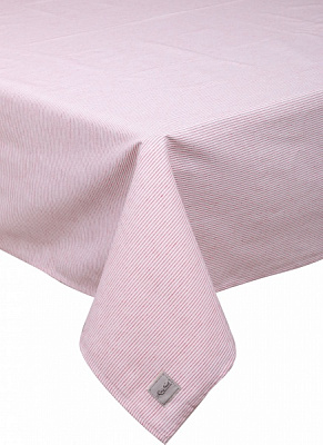 Скатерть Fish красная полоска 136x180 см красный La Nuit 