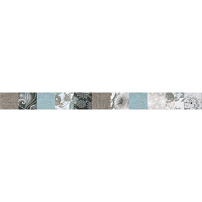 Плитка InterCerama Lurex Бордюр Вертикальный Бежевый Бв 188 021 