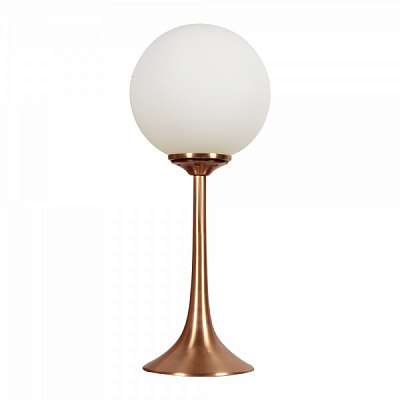 Настільна лампа декоративна Фабрика Світла 1x60 Вт E14 бронза ННБ 132-1х60-214