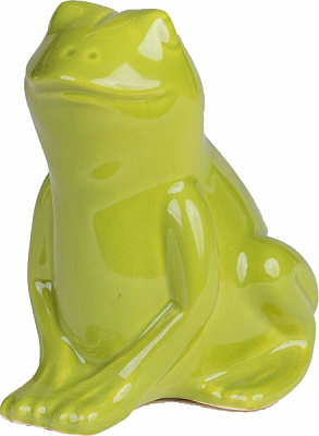 Статуетка Пані жаба зелена 10x13x14 см 2040-14 Eterna