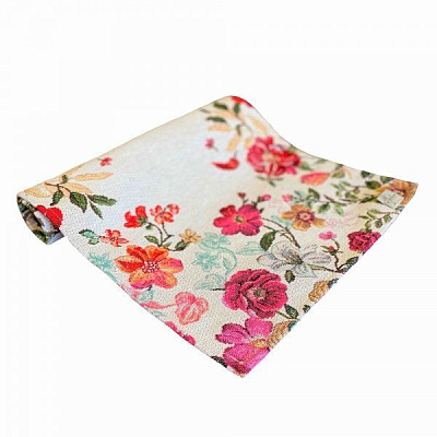 Доріжка (ранер) гобелен Квіткове поле 35x100 см Прованс