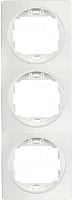 Рамка трехместная Aling-Conel Eon вертикальная белый E6713.00