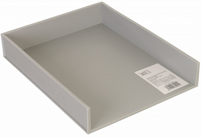 Лоток для паперів горизонтальний 260х93х315 мм сірий Nota Bene