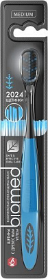 Зубная щетка BioMed Biomed Black средней жесткости 1 шт.