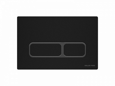 Кнопка змиву Koller Pool STYLE PRO Edge, чорний