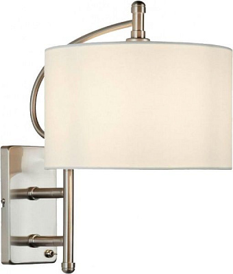 Бра Arte Lamp ADIGE A2999AP-1SS 1x40 Вт E14 белый 