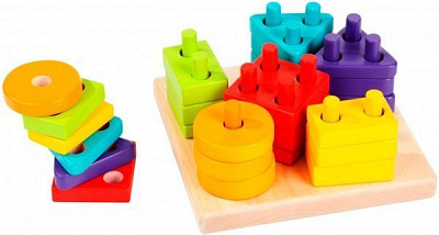 Игрушка развивающая Cubika Геометрический сортер