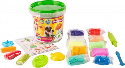 Пластилін OKTO легкий магічний стрибаючий 1,2 л 1 Light Clay 70001