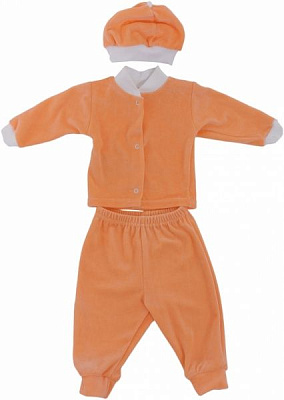 Комплект для новонароджених Моя планета Кт 800 помаранчевий р.56