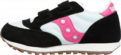 Кроссовки Saucony JAZZ ORIGINAL VINTAGE HL SK162475 р.US 2 черно-бело-розовый