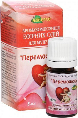 Аромакомпозиція Адверсо для мужчин Победитель 5 мл