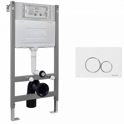 Комплект инсталляции Imprese i-FRAME, клавиша белая i7116сPW