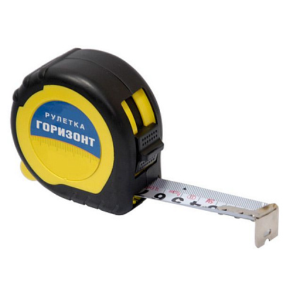 Рулетка Центроінструмент Горизонт РГ-3-19 19 мм 3 м