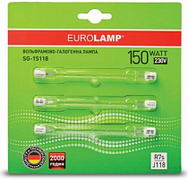 Лампа галогенна EUROLAMP 150 Вт R7S 230 В SG-15118