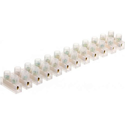 Колодка клемна UP! (Underprice) 30 А 12x16 кв.мм білий