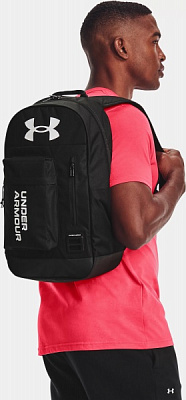 Рюкзак Under Armour UA Halftime Backpack 1362365-001 чорно-білий
