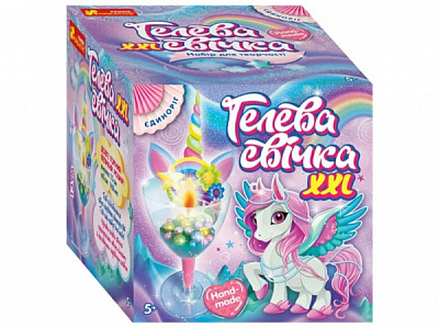 Набор для творчества Ранок Гелевая свеча Единорог 450045