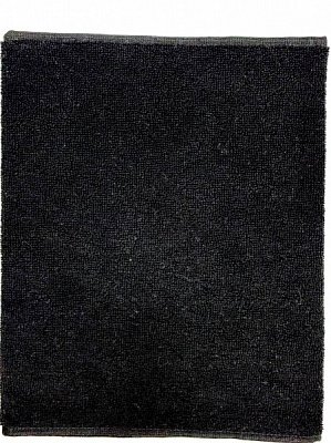 Рушник махровий 02 чорний Ideal