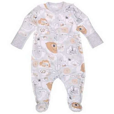 Комбинезон унисекс Татошка р.56 с принтом 1502253ндз 