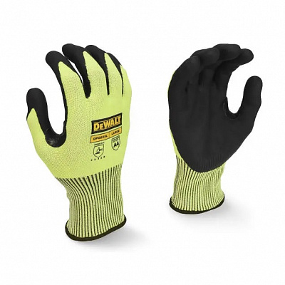 Перчатки DeWalt DPG855L с покрытием нитрил L (9) DPG855L