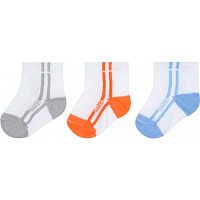 Шкарпетки для хлопчиків GABBI NSM-227 р.10–12 білий в смужку