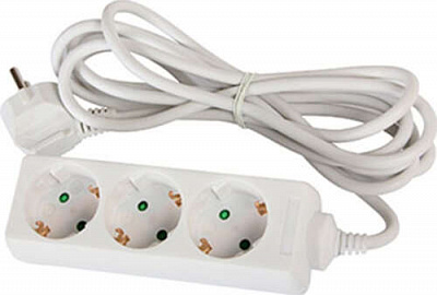 Удлинитель E.NEXT e.es.3.1.5.z.b baby protect 3 гн. белый 1,5 м s042122 