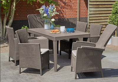 Комплект мебели Curver Girona капучино