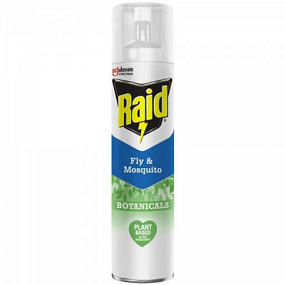 Аэрозоль Raid Botanicals от мух, комарів, ос 300 мл