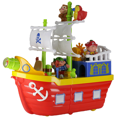 Игровой набор Kiddieland Пиратский корабль 38075 038075