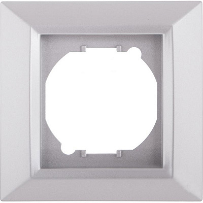 Рамка одномісна UP! (Underprice) Vesta горизонтальна світло-сірий
