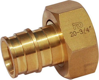 Муфта FADO S.r.l с накидной гайкою FAST LINE латунь 16х1/2ВН PSM31