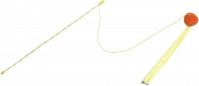 Дразнилка Lilli Pet для котов мячик с лентами и звоночками 20-7543