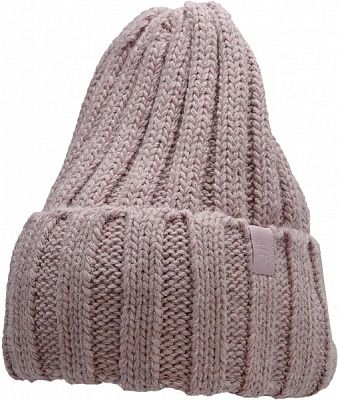 Шапка 4F 4FAW21ACAPF028-56S OS світло-рожевий