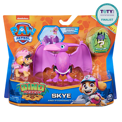 Фігурка колекційна Spin Master Цуценячий патруль: Скай з динозавром (серія Дино-місія ) SM17706/1653