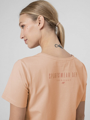 Футболка 4F WOT-SHIRT TSD028 H4Z22-TSD028-65S р.L світло-рожевий