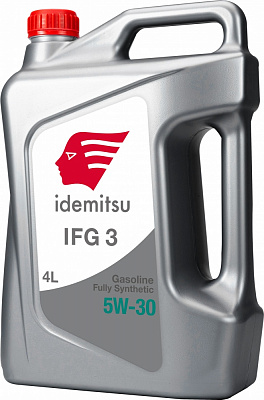 Моторное масло синтетическое IDEMITSU IFG3 5W-30 4 л (30015192-746000020)