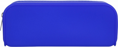 Пенал силиконовый 19х6х7,5 см NINGBO JOHNSHEN STATIONERY CO.,LTD синий