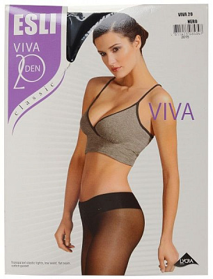 Колготки ESLI VIVA 20 den Nero р. 3 чорний
