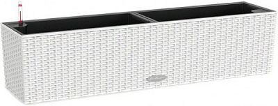 Ящик балконний Lechuza Balconera Cottage 80 прямокутний 28,9л білий (15610)