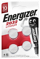 Батарейка Energizer Lithium CR2032 4 шт. (E300830104) 