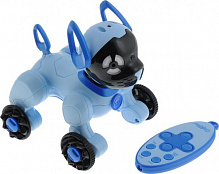 Игрушка интерактивная Wow Wee маленький щенок Чип голубой W2804/3818