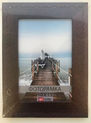 Рамка для фото Арт-Сервіс ЭА-01010 10x15 см бордовий