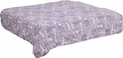 Покрывало декоративное Montmarte 160x200 см La Nuit белый с фиолетовым 