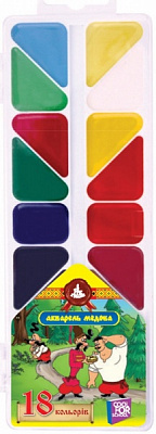 Фарби акварельні ЯкКозаки Cool For School