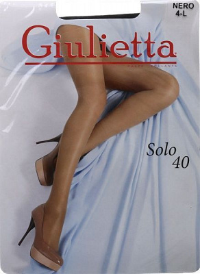 Колготки жіночі Giulietta Solo 40 Den Nero р. 4 чорний 1 шт.