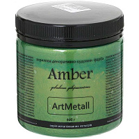 Декоративна фарба Amber акрилова зелена бронза 0.4кг