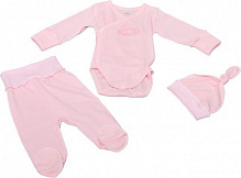 Комплект дитячого одягу Фламінго рожевий р.62 433-208 